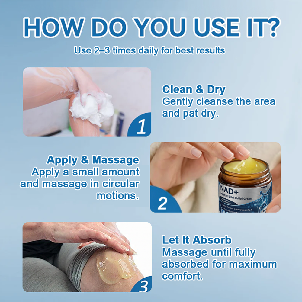 Celsiora® NAD+ Advanced Anti-Aging Joint Relief Cream (Ease Arthritis • Calm Nerve & Muscle Pain)
