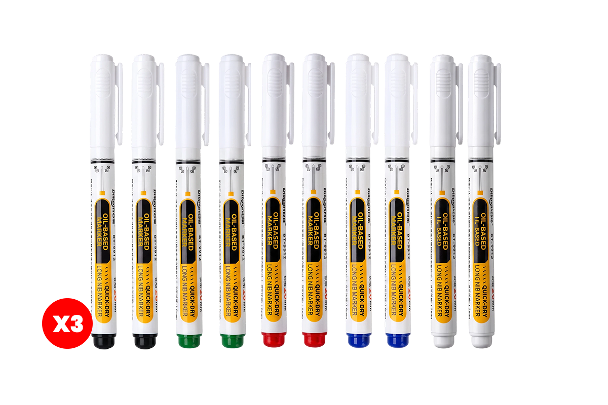 ā³š„LIMITED-TIME 50% OFF! ā°Precision Tip Quick-Dry Oil-Based Marker Pen