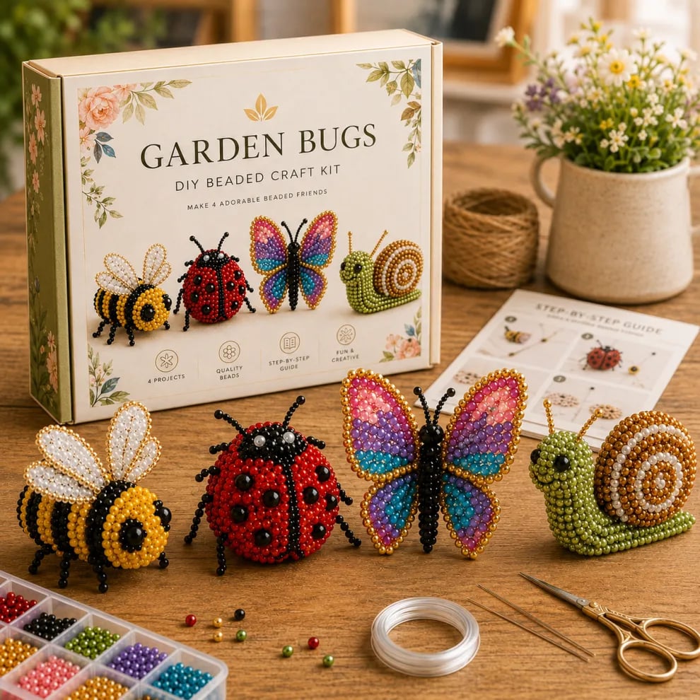 🔥Hot Sale - 50% OFF🔥🏆Limited Time Sale 49% OFF🧵✨Petite 3D Beaded Animal Craft Kit