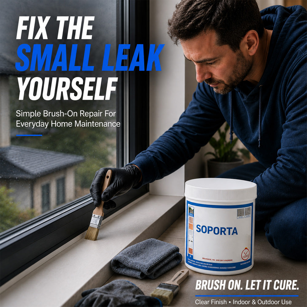💧50% OFF | Clear Multi‑Surface Waterproof Repair Sealant – Invisible Leak‑Sealing Coating, Brush‑On For Roofs, Tiles & Outdoor Walls!