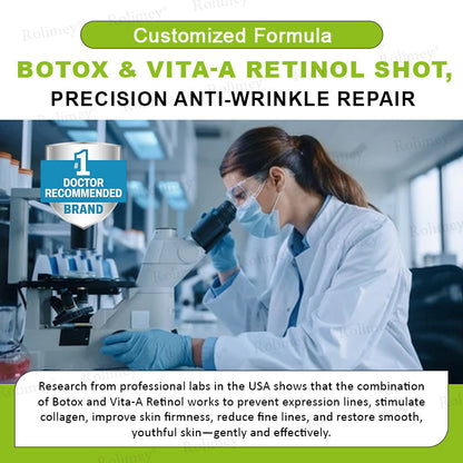 👏🌿Proudly Made in the UK💫Rolimey® Botox & Vita-A Retinol Shot Wrinkle-Lift Tightening cream - Last Day Promotion 70% OFF⏰⏰