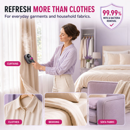 💨💞2026 HOT SALE 50% OFF! 🧺Garment Steamer for Clothes Portable Travel Clothing Steamer Iron