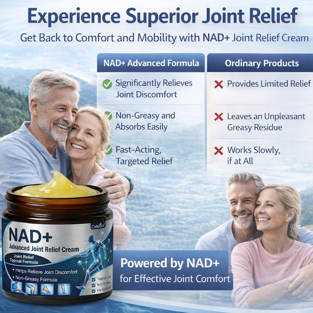 Celsiora® NAD+ Advanced Anti-Aging Joint Relief Cream (Ease Arthritis • Calm Nerve & Muscle Pain)