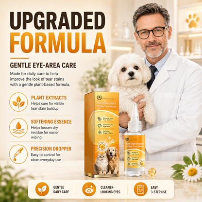 Gentle Pet Eye Stain Remover Essence Nourishing Drops