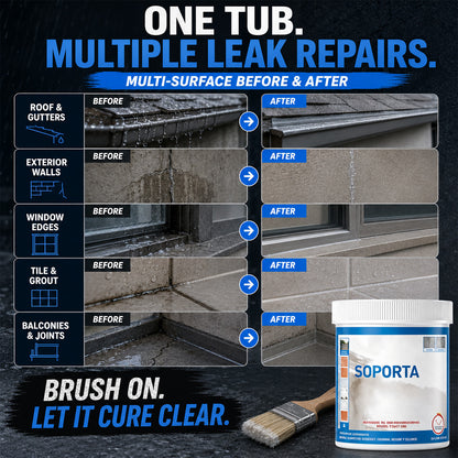 💧50% OFF | Clear Multi‑Surface Waterproof Repair Sealant – Invisible Leak‑Sealing Coating, Brush‑On For Roofs, Tiles & Outdoor Walls!