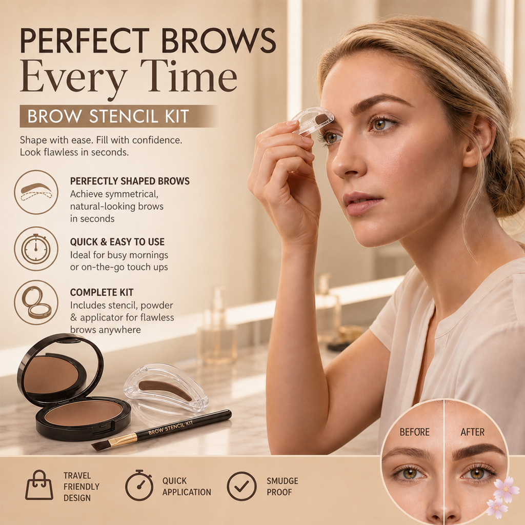 🥳2026 HOT SALE🥳💞50K+ SOLD!🖌️✨ 50% OFF! Instant Adjustable Eyebrow Stamp – Two‑color brow powder, waterproof & smudge‑proof. Natural, full brows in seconds! 💕🎀