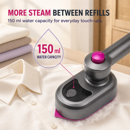 💨💞2026 HOT SALE 50% OFF! 🧺Garment Steamer for Clothes Portable Travel Clothing Steamer Iron
