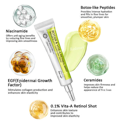 👏🌿Proudly Made in the UK💫Rolimey® Botox & Vita-A Retinol Shot Wrinkle-Lift Tightening cream - Last Day Promotion 70% OFF⏰⏰