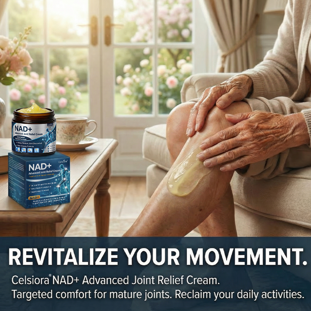 Celsiora® NAD+ Advanced Anti-Aging Joint Relief Cream (Ease Arthritis • Calm Nerve & Muscle Pain)