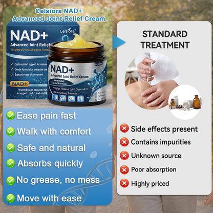 ✨Orthopedic Surgeon Endorsed | Anti-Aging Cellular Repair: Celsiora® NAD Advanced Joint Relief Cream (Treatment for Osteoarthritis, Rheumatoid Arthritis,Sports Injuries,  Compressed Nerves, and Chronic Muscle Strain)