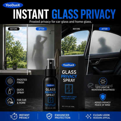 🪟 50% OFF Reflective Window Spray | One-Way Mirror Privacy Shield for Home & Car