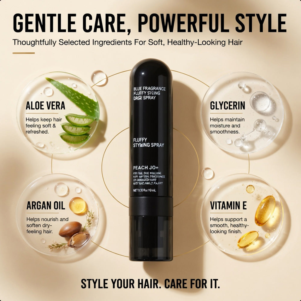🎉Limited Time 💥Buy 3 get 2 free🌸Volumizing Setting Spray Create Fluffy, Bouncy Hair With Lightweight All-Day Hold ✨