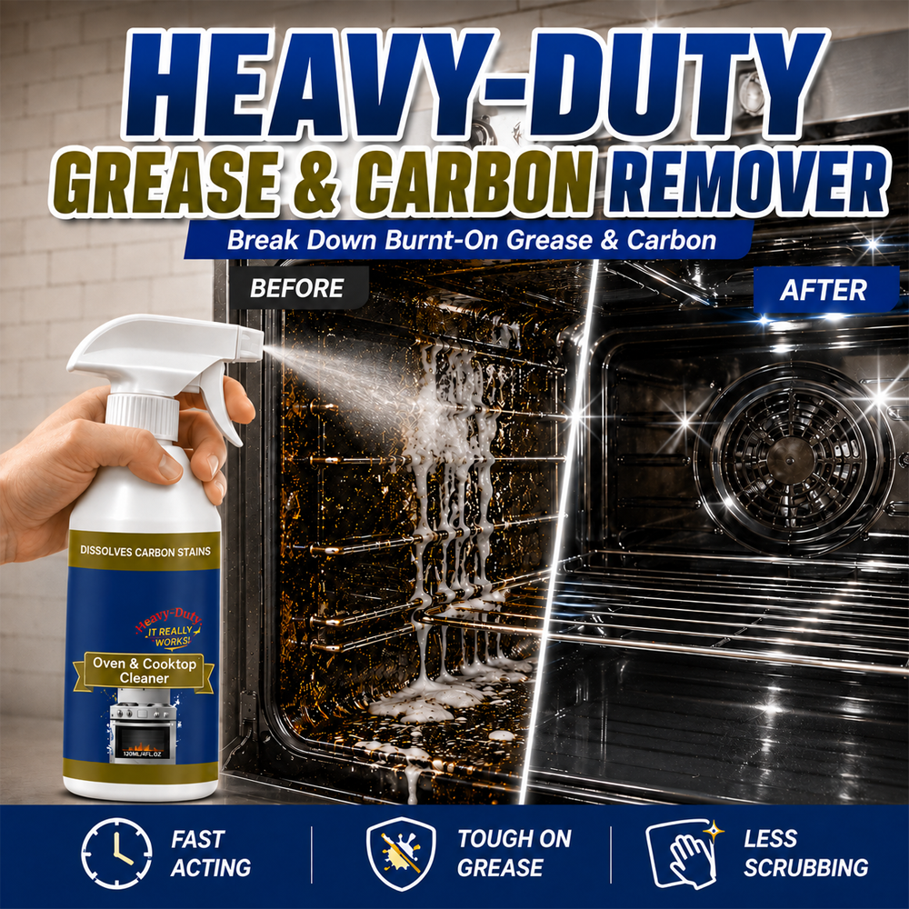 🥳2026 HOT SALE🥳🧼Heavy Duty Oven & Cooktop Cleaner Spray upsell