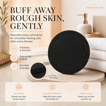 🚿 Exfoliating Scrub Bath Pads🧖‍♀️ Gently exfoliate, unclog pores, reveal brighter skin. Durable rubber, easy to rinse. ✨🛀