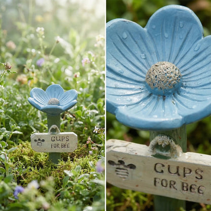 ⏳Limited-time 50% off🐝Flower-Shaped Bee Watering Station💧