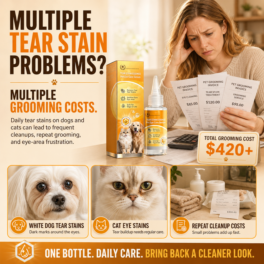 upsell Gentle Pet Eye Stain Remover Essence Nourishing Drops