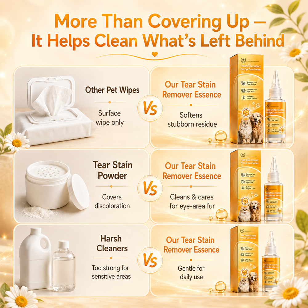 Gentle Pet Eye Stain Remover Essence Nourishing Drops
