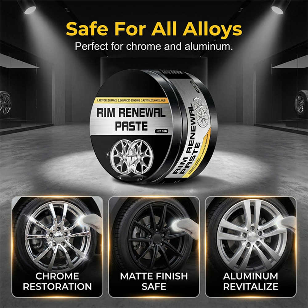 🥳 2026 HOT SALE 🥳 ✨ All-in-One Wheel Care & Restoration Paste ✨ 🔥 50K+ SOLD! Join 30,000+ Happy Customers Worldwide!