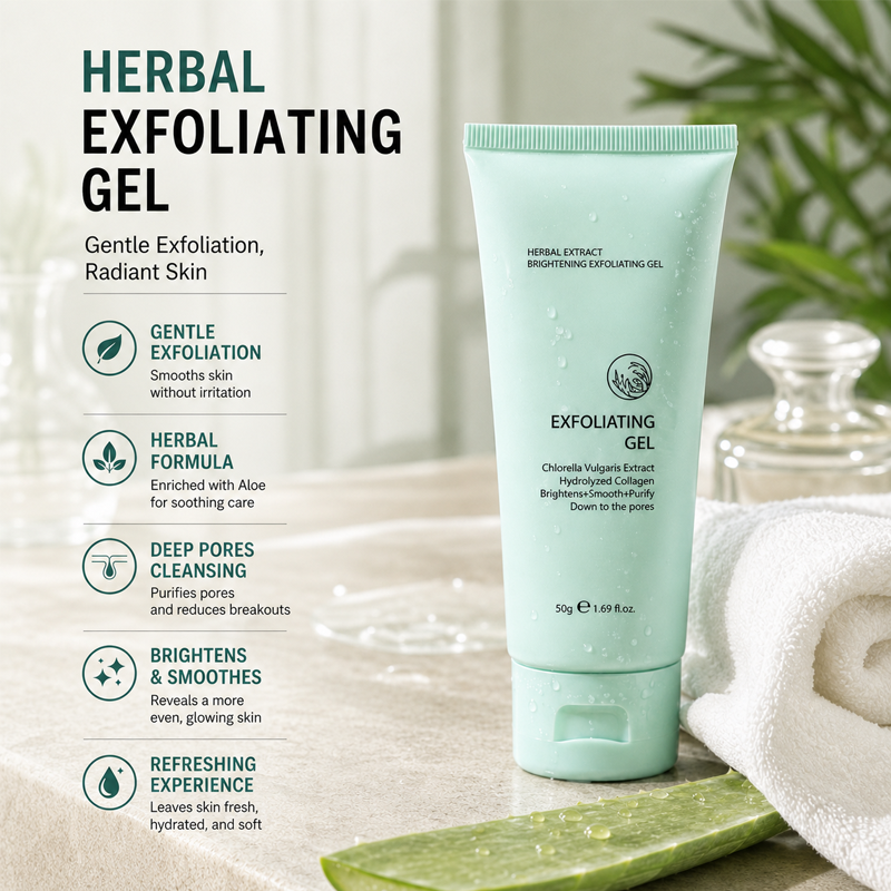 🥳2026 HOT SALE🥳💞50K+ SOLD!💥👵🌸 40% OFF!Herbal Extract Brightening Exfoliating Gel