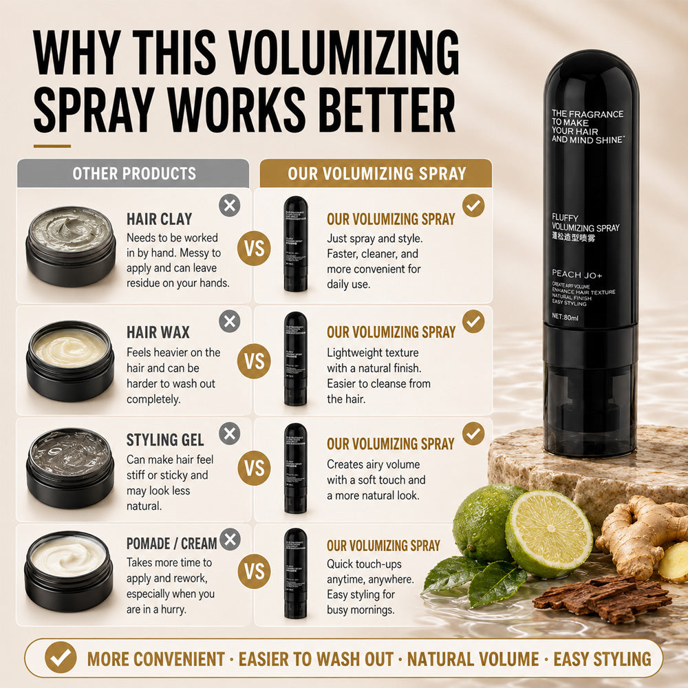 🎉Limited Time 💥Buy 3 get 2 free🌸Volumizing Setting Spray Create Fluffy, Bouncy Hair With Lightweight All-Day Hold ✨