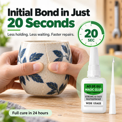 Fast-Setting Super Glue, Ideal for Projects and Repairs
