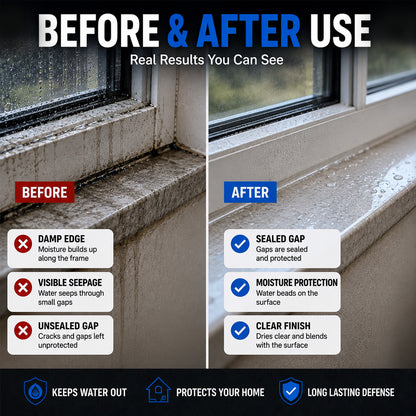 💧50% OFF | Clear Multi‑Surface Waterproof Repair Sealant – Invisible Leak‑Sealing Coating, Brush‑On For Roofs, Tiles & Outdoor Walls!