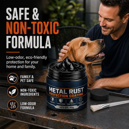 🥳2026 HOT SALE🥳💞50K+ SOLD!🔧🏠 60% OFF! Metal Rust Protection Black Repair Paste – Restores rusty gates, railings & tools. Forms protective coating – no need to replace! 🛡️✨