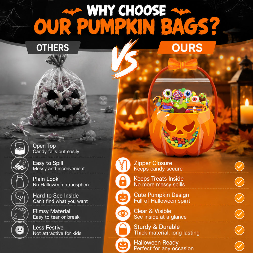 🎃🔥 Halloween Special Sale! Spooky Treat & Candy Bags 🍬👻