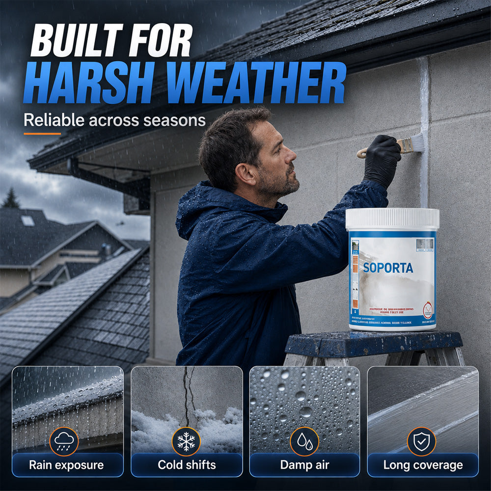 💧50% OFF | Clear Multi‑Surface Waterproof Repair Sealant – Invisible Leak‑Sealing Coating, Brush‑On For Roofs, Tiles & Outdoor Walls!