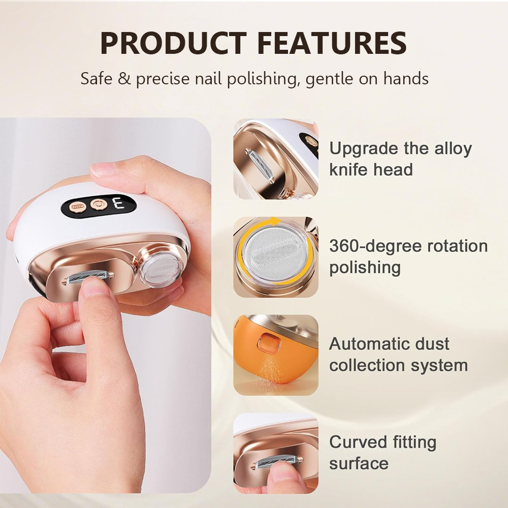 🔥Flash Sale⏳Multi-functional Electric Nail Trimmer(🚀49%OFF)