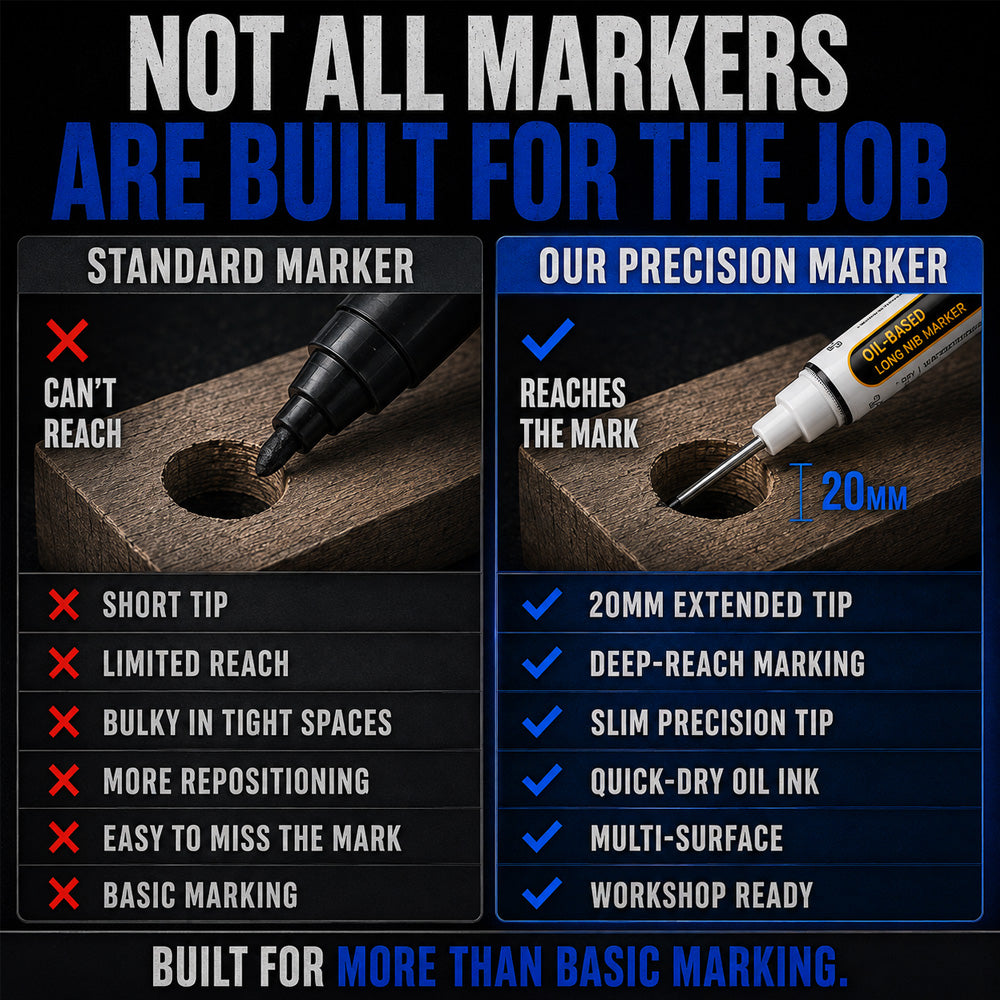 ⏳🔥LIMITED-TIME 50% OFF! ⏰Precision Tip Quick-Dry Oil-Based Marker Pen upsell