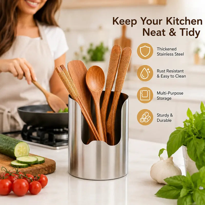 🔥50% OFF Today🍽️ Premium Stainless Steel Kitchen Counter Organizer upsell