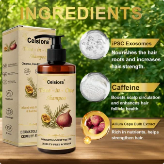 ✅ CELSIORA® Hair Care 3-in-1 Nourishing Shampoo