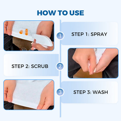 🔥40% OFF🎉All-in-One Powerful Stain Remover Clothes Dry-Clean Spray