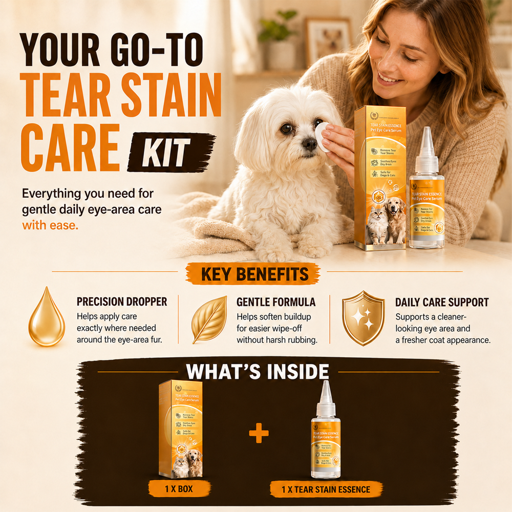 upsell Gentle Pet Eye Stain Remover Essence Nourishing Drops