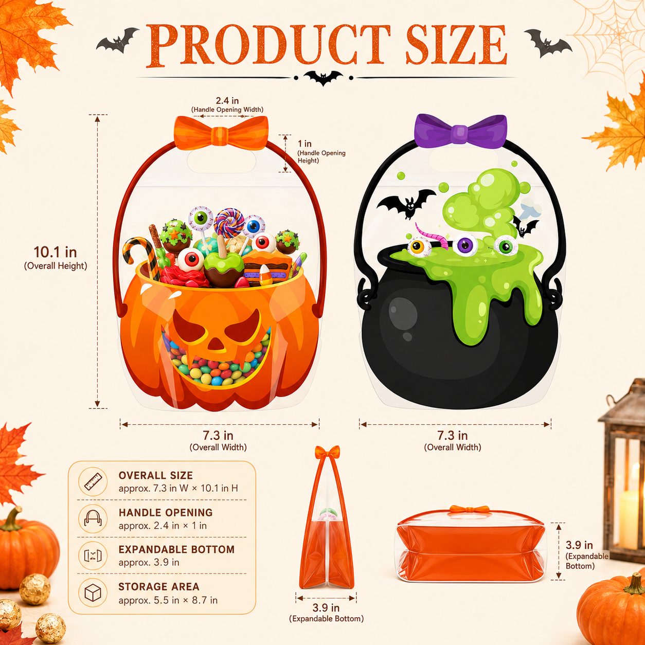 🎃🔥 Halloween Special Sale! Spooky Treat & Candy Bags 🍬👻