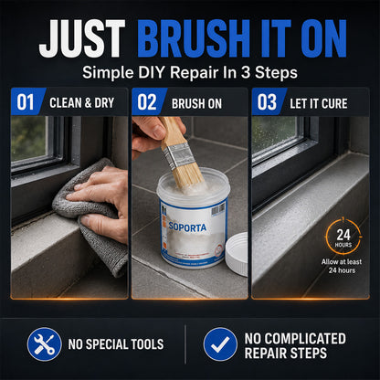 💧50% OFF | Clear Multi‑Surface Waterproof Repair Sealant – Invisible Leak‑Sealing Coating, Brush‑On For Roofs, Tiles & Outdoor Walls!