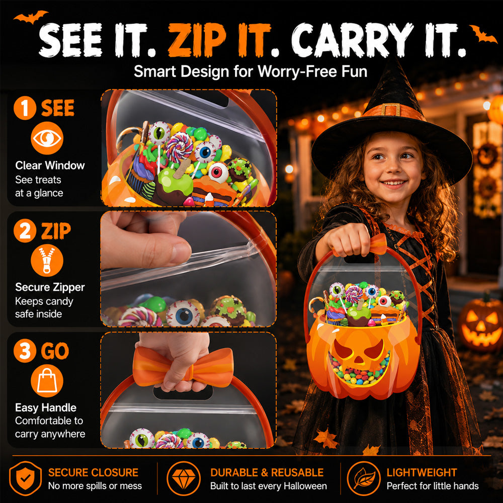 🎃🔥 Halloween Special Sale! Spooky Treat & Candy Bags 🍬👻