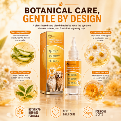 Gentle Pet Eye Stain Remover Essence Nourishing Drops
