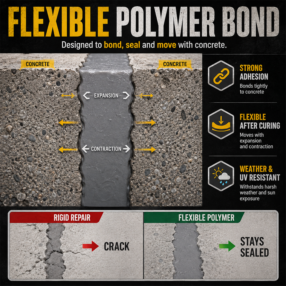 🏠 ✨LAST DAY 50% OFF ✨Waterproof Concrete Crack Repair for Indoor & Outdoor Use upsell
