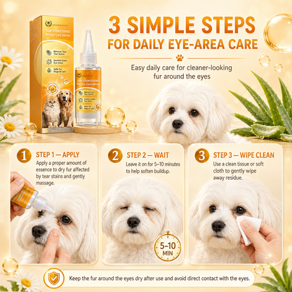 Gentle Pet Eye Stain Remover Essence Nourishing Drops