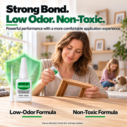 Fast-Setting Super Glue, Ideal for Projects and Repairs