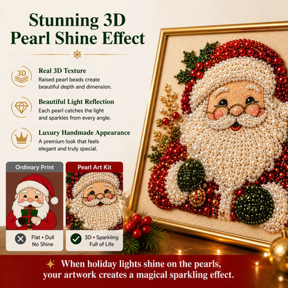 upsell 🎨💎Zero-Skill Needed | 3D DIY Christmas Pearl Art Kit