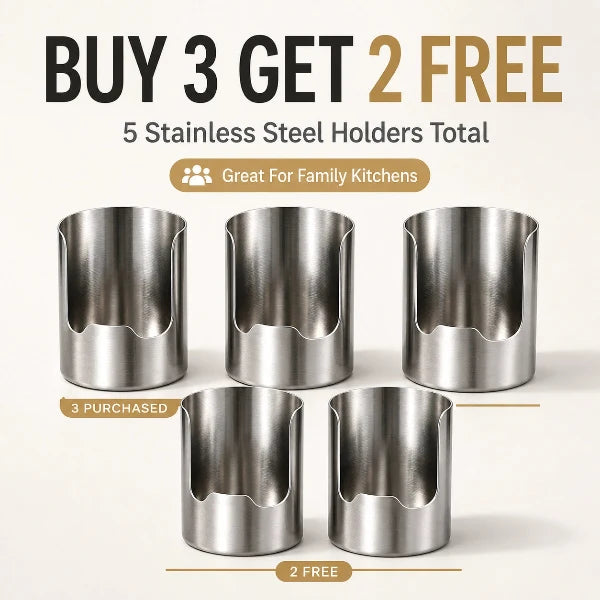 🔥50% OFF Today🍽️ Premium Stainless Steel Kitchen Counter Organizer upsell