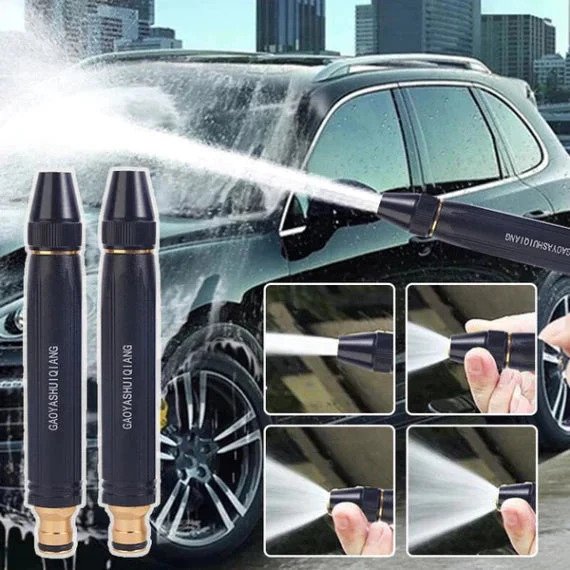 60% OFF🔥 High Pressure Water Nozzle 💧✨Multi-Purpose for Car, Garden & Household Cleaning (Copy)
