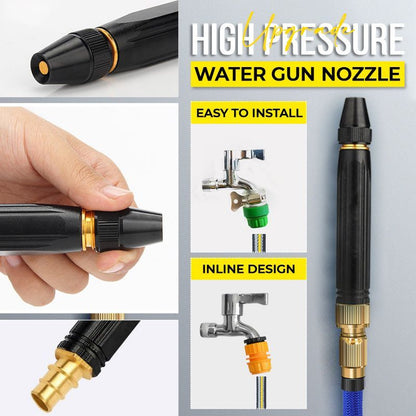60% OFF🔥 High Pressure Water Nozzle 💧✨Multi-Purpose for Car, Garden & Household Cleaning (Copy)