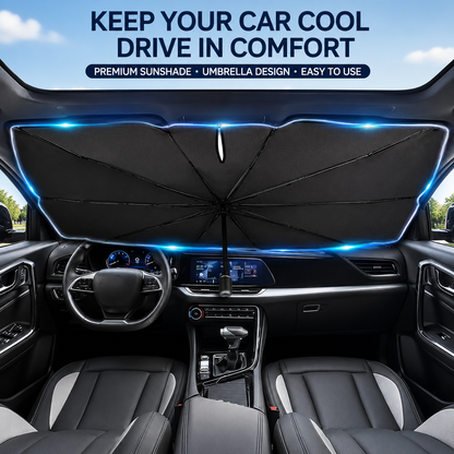 ⏰🔥LIMITED TIME 50% OFF!🔥50K+ SOLD! 2026 Upgraded Car Windshield Sun Shade Umbrella