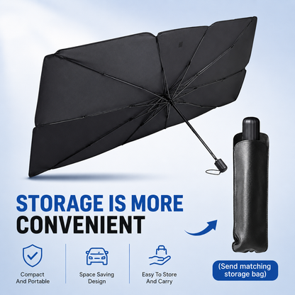 ⏰🔥LIMITED TIME 50% OFF!🔥50K+ SOLD! 2026 Upgraded Car Windshield Sun Shade Umbrella