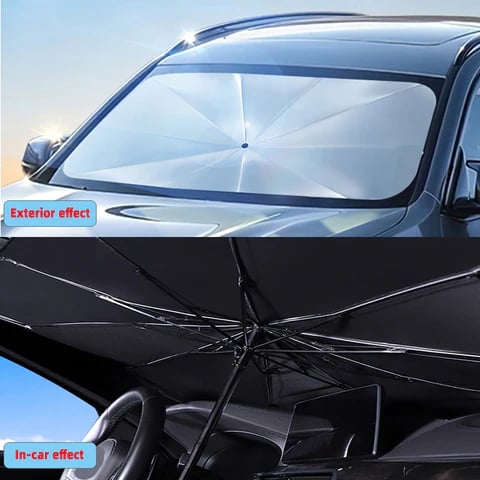 ⏰🔥LIMITED TIME 50% OFF!🔥50K+ SOLD! 2026 Upgraded Car Windshield Sun Shade Umbrella