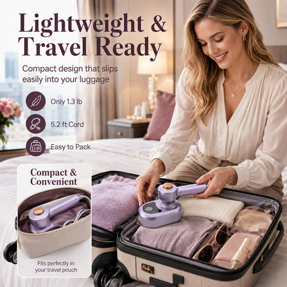 💨💞2026 HOT SALE 50% OFF! 🧺Garment Steamer for Clothes Portable Travel Clothing Steamer Iron